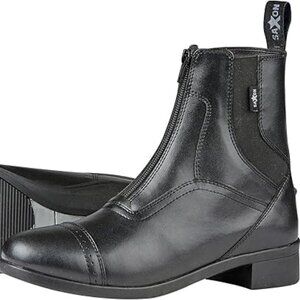 Saxon Syntovia Zip Paddock Boots Ladies Size 7